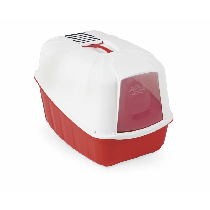 Toilette Chiusa per Gatti Komoda Leopet - Design Moderno - 55x40x40 cm