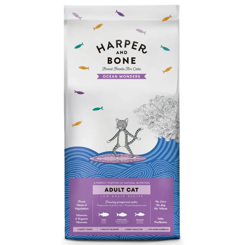Harper & Bone Gatto Adult Ocean Wonders - Crocchette - 5 kg