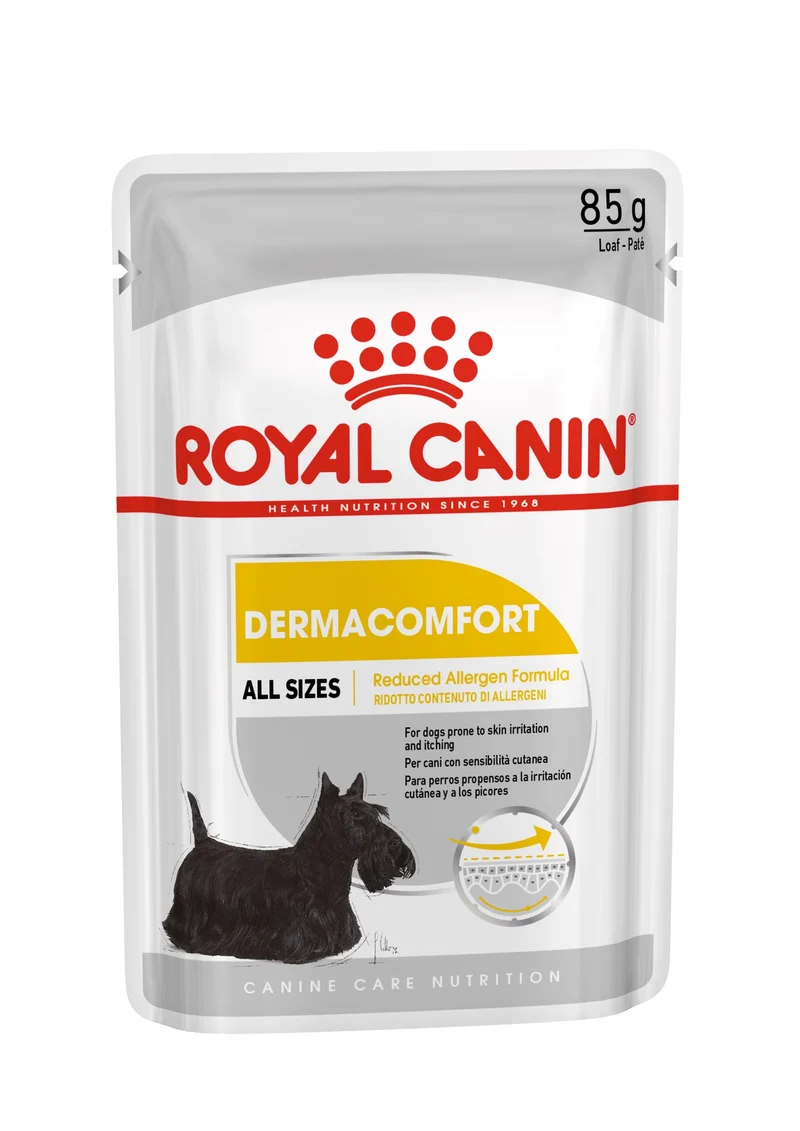 ROYAL CANIN CANE DERMACOMFORT ALL SIZES BUSTA 85 GR