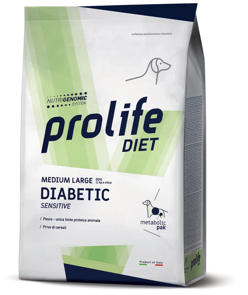 PROLIFE CANE DIET DIABETIC SENSITIVE MEDIUM&LARGE 8 KG