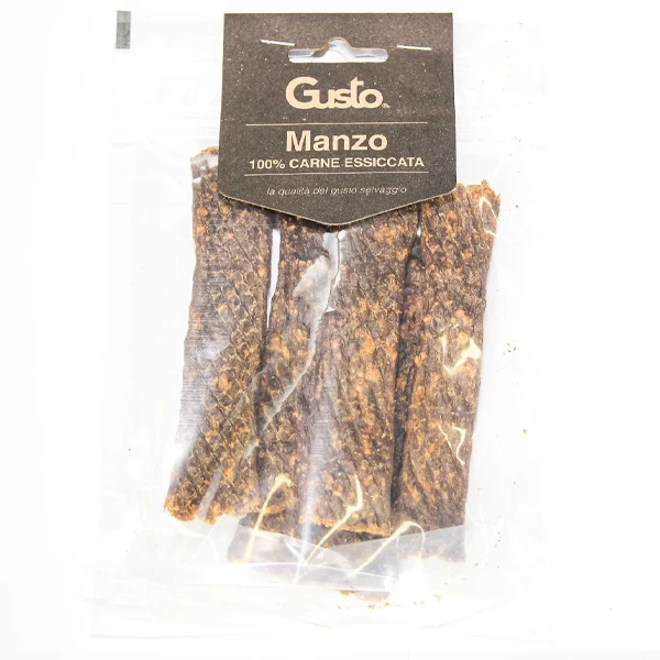 Snack in Strisce al Gusto Manzo per Cani - 100g