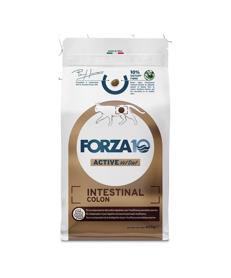Forza 10 Active Gatto Intestinal Colon - Crocchette, 454g