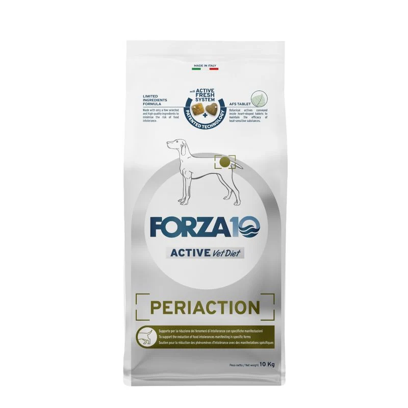 Crocchette Forza 10 Active Periaction per Problemi Perianali - 10 kg