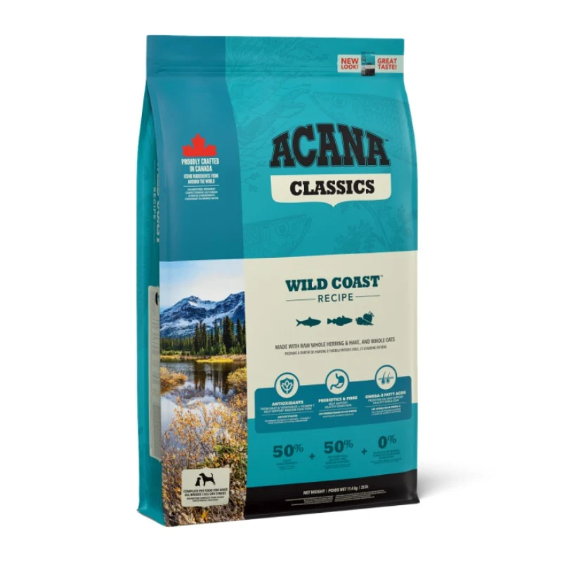 Acana Dog Classics Wild Coast (Pesce) - Crocchette per Cani, 14,5 kg