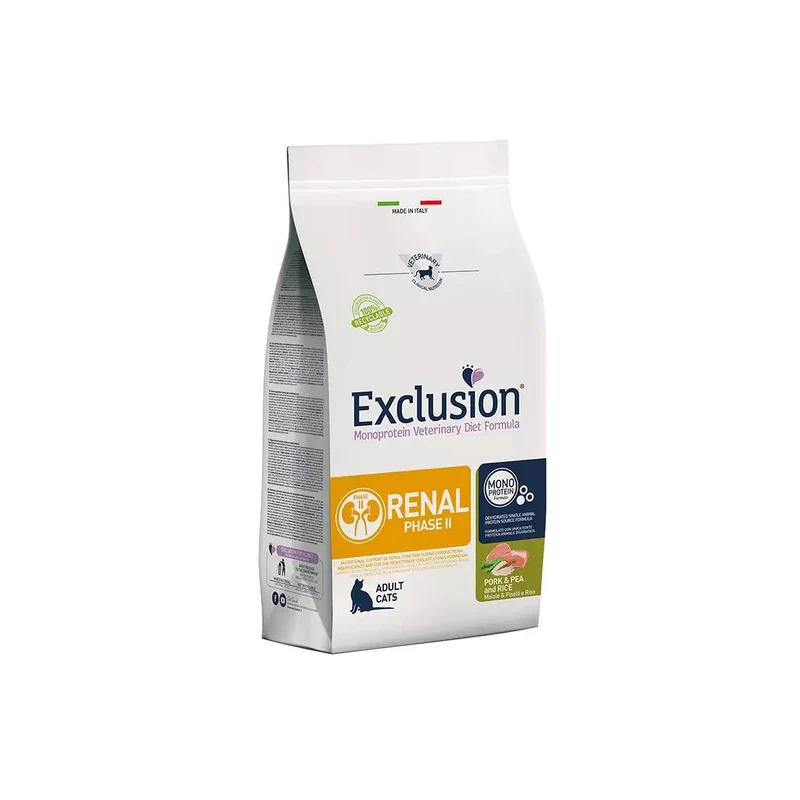 Exclusion Veterinary Diet Renal Phase 2 Cat - Crocchette Gatti - 1,5 kg