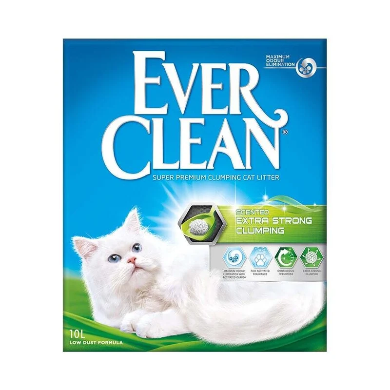 Ever Clean Extra Strong Scented - Lettiera Molto Agglomerante, 10L