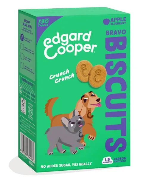 Edgard & Cooper Biscotti alla Mela per Cani - 400g