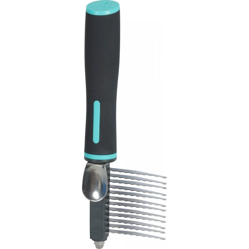 Pettine Districante Anah Zolux per Cani - 12 Lame in Acciaio Inox