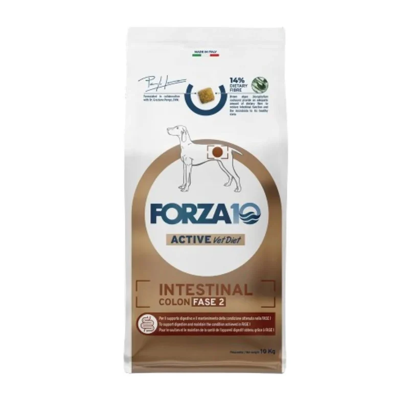 Forza 10 Active Intestinal Colon Fase 2 Dog - Crocchette Dietetiche - 10 kg