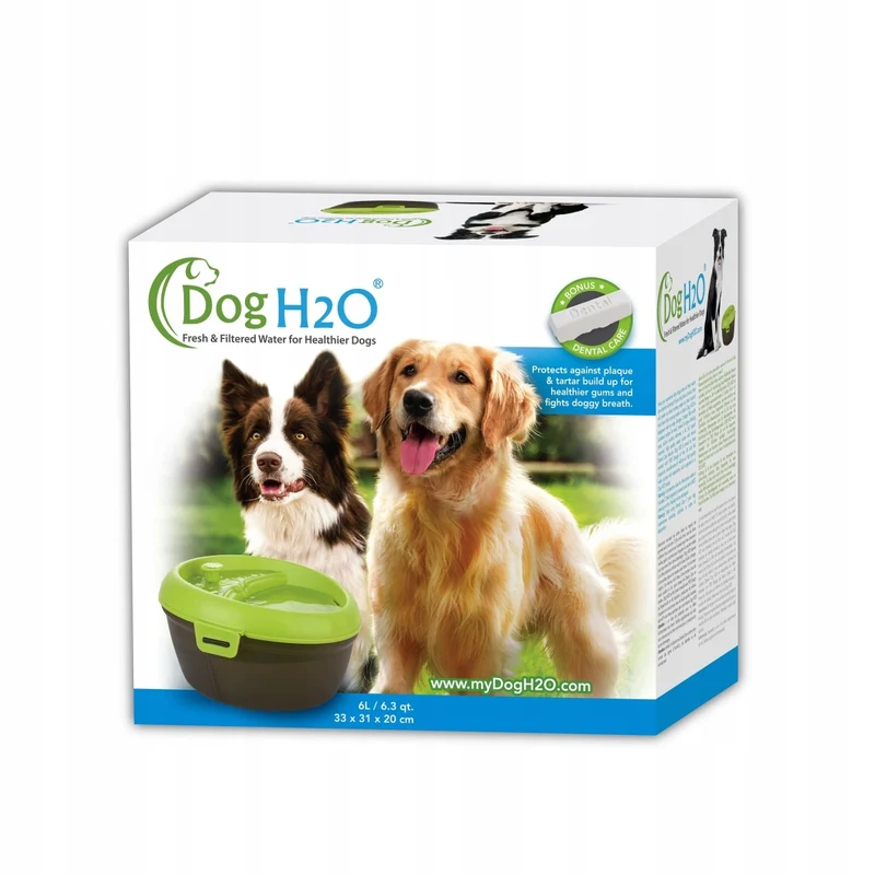 DOGH20 FONTANELLA AUTOMATICA CANE 6L 33X31X20 CM