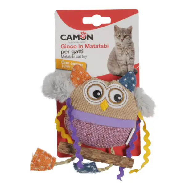 Gioco per gatti in Matatabi con Catnip Camon
