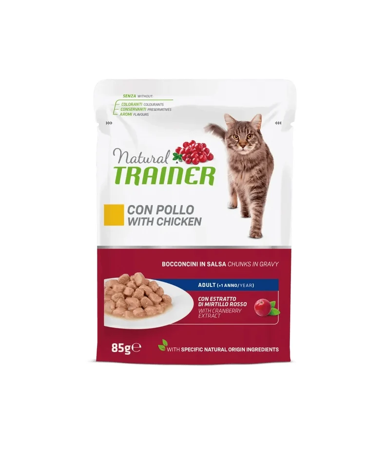 Trainer Gatto Natural Adulto Pollo 85 g