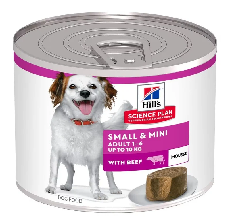 Hill's Canine Adult Small & Mini Mousse Manzo Lattina 200 g