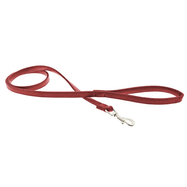 Guinzaglio Super Coco M in Nylon Rosso - 1,5 cm x 120 cm