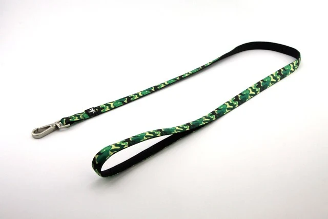 Guinzaglio FuXtreme Camouflage Verde per Cani - 1,5 cm x 120 cm