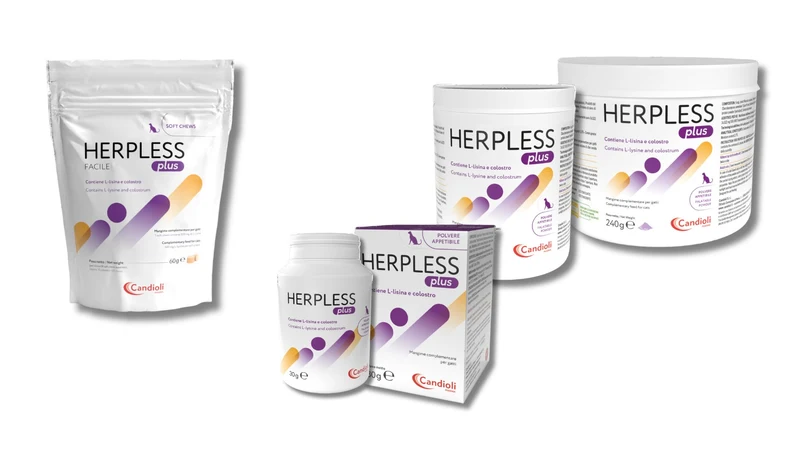 HERPLESS PLUS POLVERE BARATTOLO 240 GR