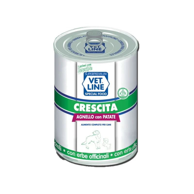 Vet Line Crescita all'Agnello Cibo Umido per Cuccioli - 400g