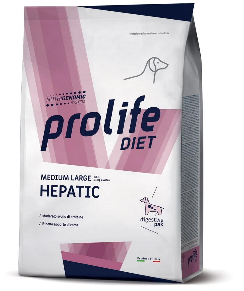 Prolife Diet Cane Hepatic Medium/Large - Crocchette, 2 kg