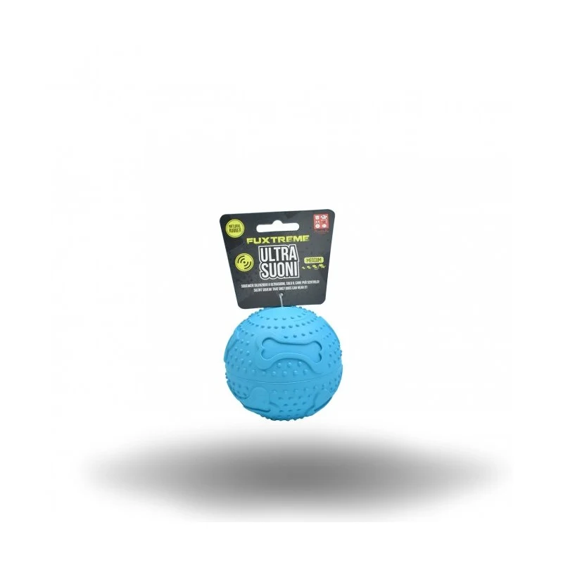 Palla con Ossi FuXtreme Ultrasound per Cani - 11,4 cm