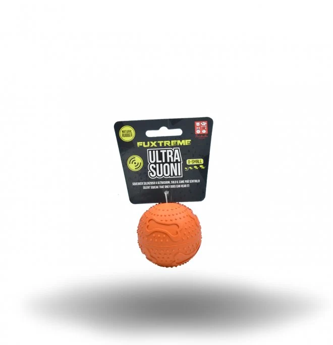 Palla con Ossi FuXtreme Ultrasound per Cani - 6 cm