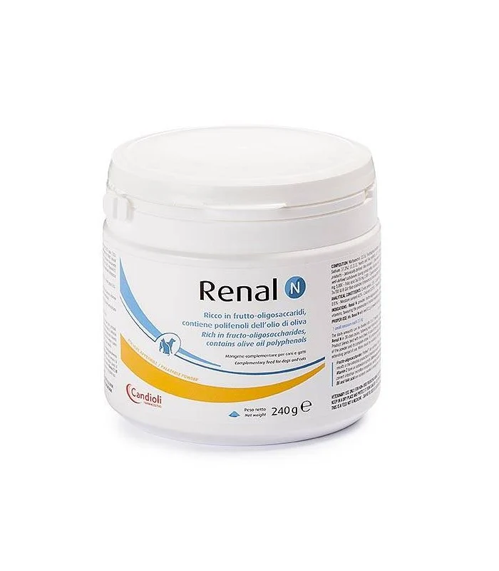Renal N Integratore per Cani e Gatti Funzione Renale - 240g
