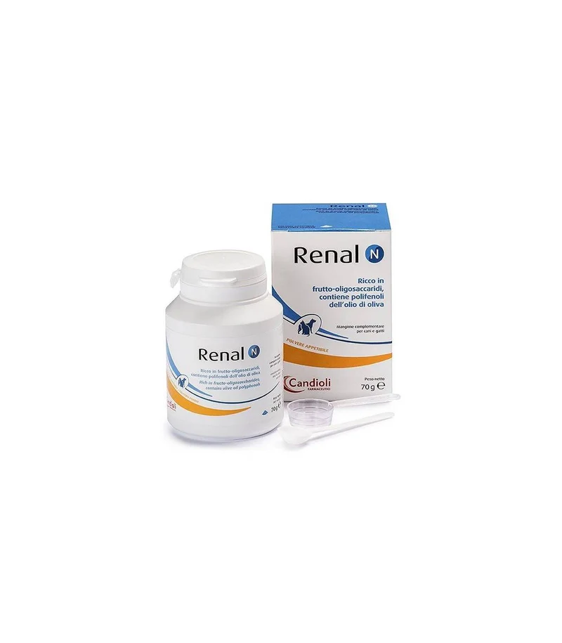 Renal N Integratore per Cani e Gatti Funzione Renale - 70g