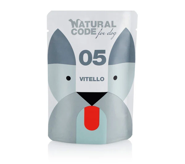 Natural Code Cane Busta (P05) Adulto Vitello 100 g