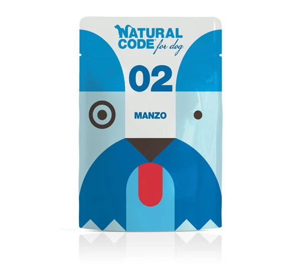 Natural Code Cane Busta (P02) Adulto Manzo 100 g