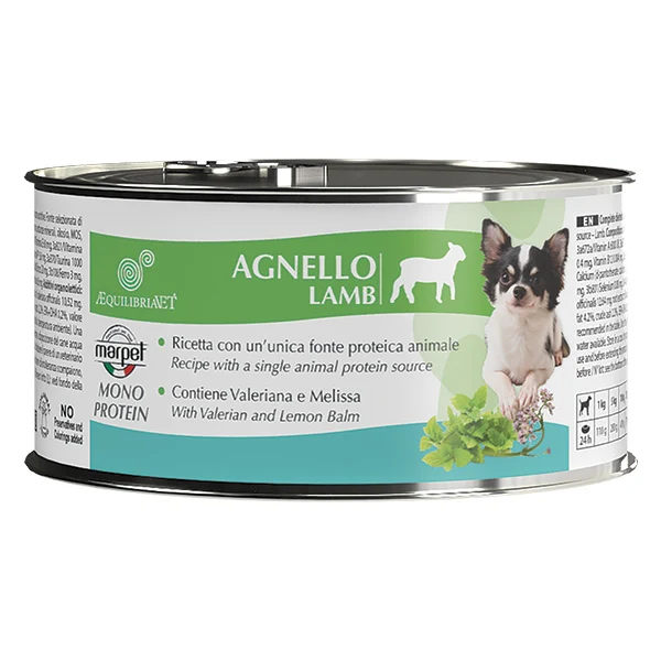 MARPET CANE ADULTO MONOPROTEICO AGNELLO LATTINA 150 GR