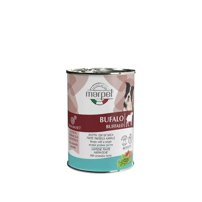 MARPET CANE ADULTO BUFALO LATTINA 400 GR