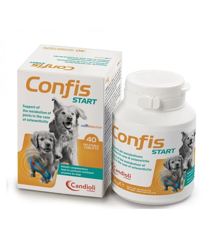 Confis Start 40 Compresse Integratore Articolazioni Animali