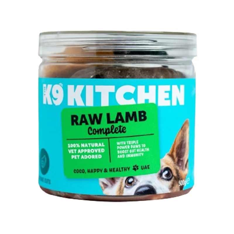 The K9 Kitchen Lamb Raw Complete Dog Food