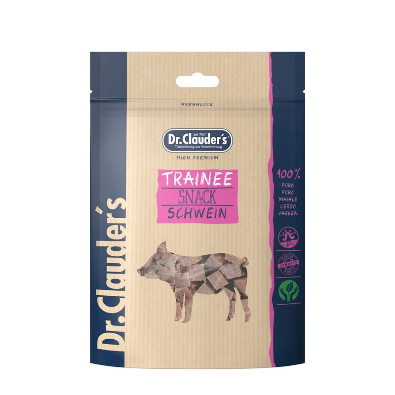 Snack Dr.Clauder s Trainee Cubes Maiale per Cani e Gatti 80g