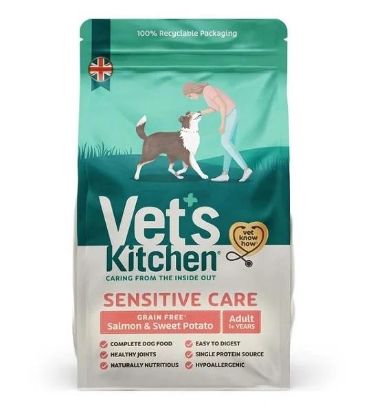 Vet's Kitchen Sensitive Care Grain Free Dog Dry Food