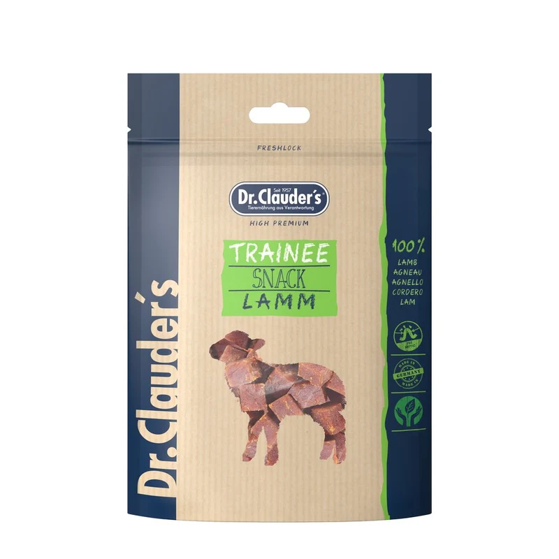 Snack Dr.Clauder s Trainee Cubes Agnello per Cani e Gatti 80g