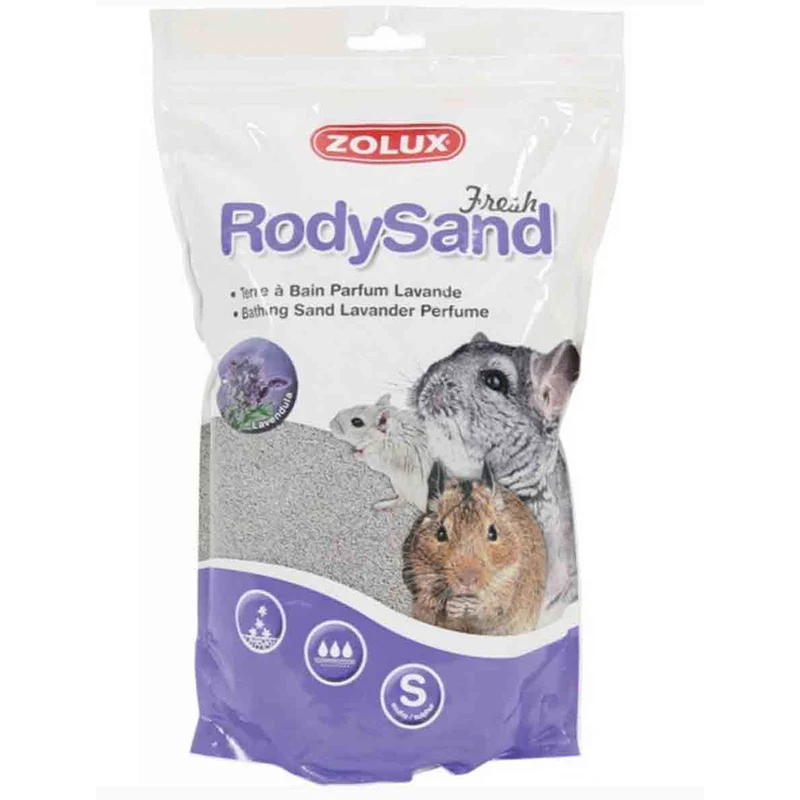 Terra da toilette per roditori Rodysand 2 litri Zolux Lavanda