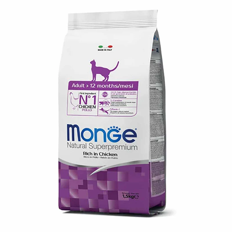 Alimento gatto Monge Natural Pollo