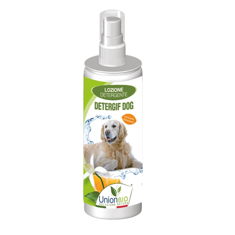 Union Bio Detergif Dog - Lozione Pulizia Senza Risciacquo, 125 ml