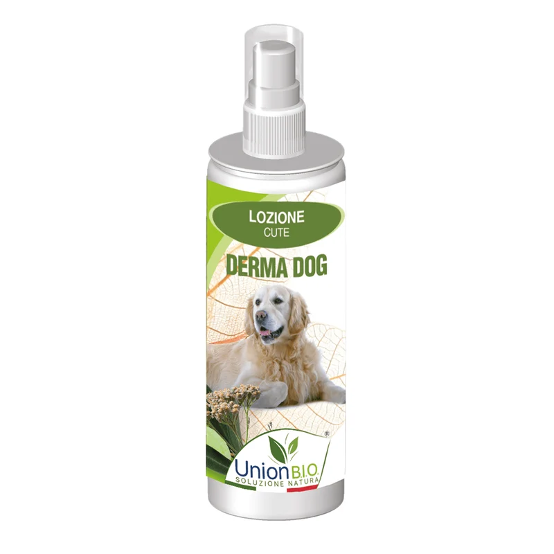 Union Bio Derma Dog - Lozione per Benessere Cutaneo Cane, 125 ml