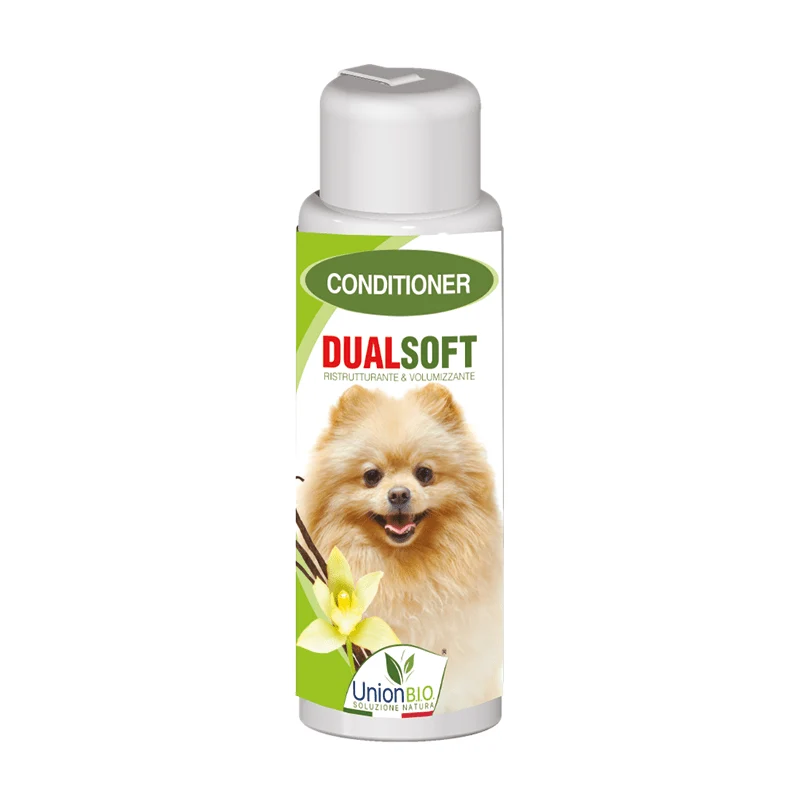 Union Bio Dual Soft - Shampoo e Balsamo 2 in 1 per Animali, 250 ml