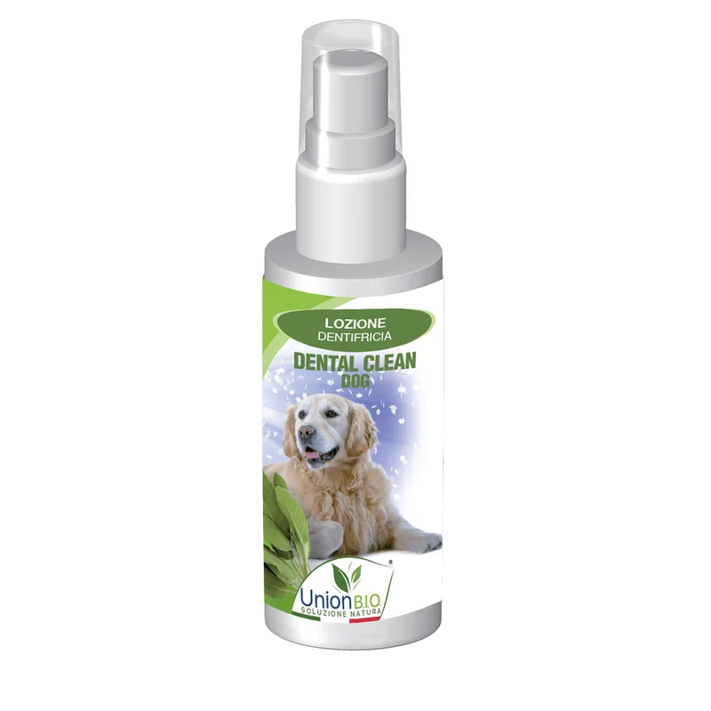 Union Bio Dental Clean Dog - Soluzione per Igiene Orale Cane, 50 ml