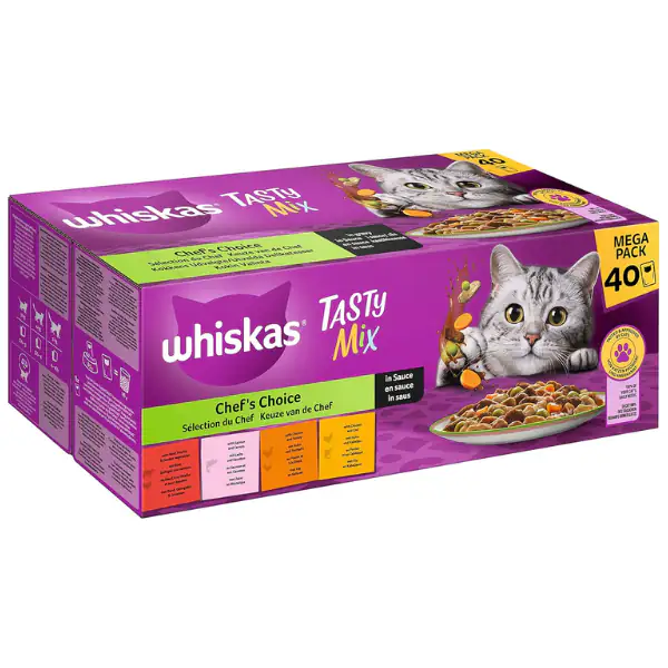 Whiskas Selezione Tasty Mix Multipack 40x85 gr
