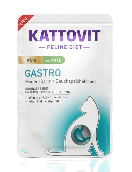 KATTOVIT GATTO DIET GASTRO PATE' TACCHINO BUSTA 85 GR