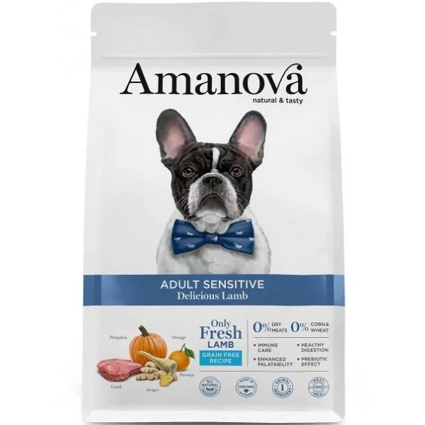 Amanova Adult Sensitive Delicious Lamb - Crocchette, 10 kg