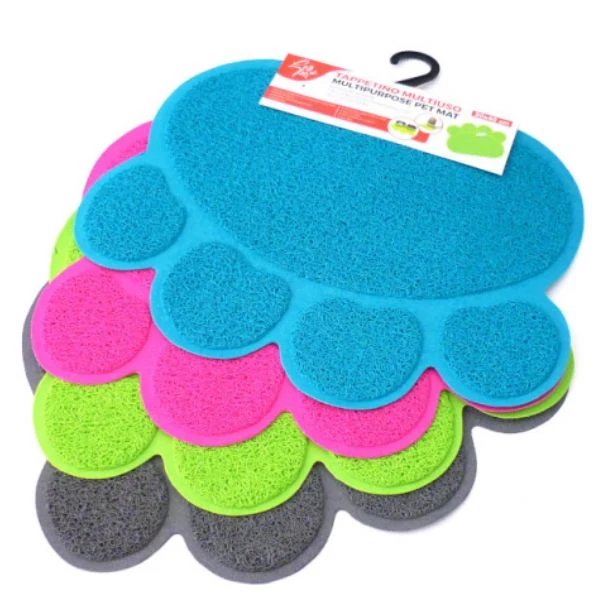 Tappetino Multiuso Zampa Leopet - Colori Assortiti, Misura L 45x60 cm