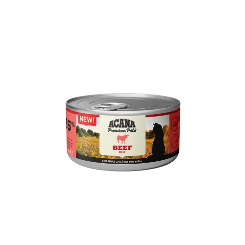Acana Wet Cat Manzo in Paté - Cibo Umido Gatto, 85g