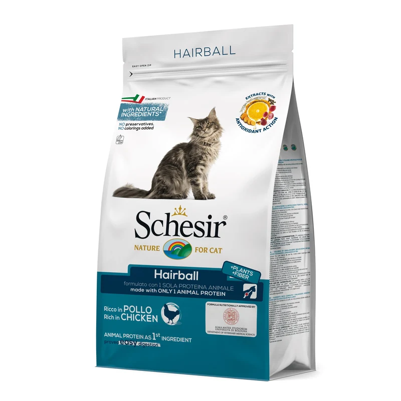 Schesir Gatto Maintenance Adulto Hairball Pollo 400 g