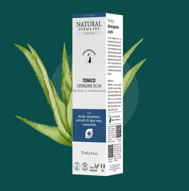 NATURAL DERMA PET TONICO DETERGENTE OCCHI 75 ML