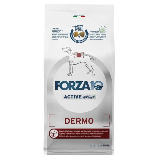 Forza 10 Active Dermo per Salute di Pelle e Pelo - 10 kg