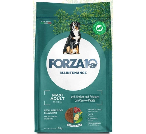 Forza 10 Maintenance Maxi Adult Cervo e Patate - 12 kg